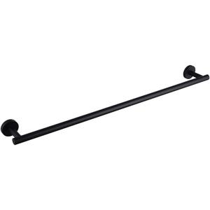 30-Inch Matte Black Bath Hand Towel Bar SUS 304 Stainless Steel Towel Rack Holder for Bathroom Wall Mount