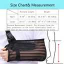 2 x Kids Arm Sling for Boys and Girls, Premium Mesh Toddler Arm Sling for Shoulder Elbow Wrist Injury, Black (Large)