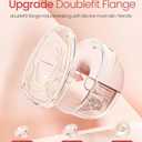NCVI Breast Pump Hands Free, Double Wearable Electric Breast Pump with Strong Suction, 150min Battery Life with 4 Modes & 9 Levels, 19/21/24mm Flange Anti-Leakage Portable Breastfeeding Pump for Moms