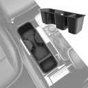 xipoqix Car Cup Holder Compatible with 2020-2025 Kia Telluride Center Console Organizer Drink Holder Replacement for 20-25 Kia Telluride Accessories(Compatible with 2020-2025 Telluride)