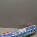 Blissun 7.2' Portable Beach Umbrella with Sand Anchor, Tilt Pole, Carry Bag, Air Vent, Rainbow Color