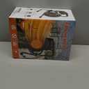 Electric Greenhouse Heater with Thermostat - 1500W Stainless Steel Outdoor Fan Heater, Fast Heating, Overheat Protection, Heating for Garage, Flower Room, Grow Tent