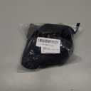 Meyeeka Womens Scoop Neck Cut Out Front Lace Up Back High Cut Monokini One Piece Swimsuit (Medium, Black)