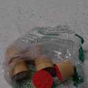 DECORA 6 Pieces Snowflake Floral Wooden Rubber Stamps for Card Making Scrapbooking and Crafts