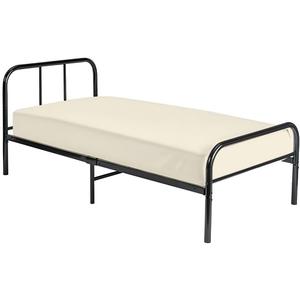 Cot Fitted Sheet 33 x 75, 100% Egyptian Cotton, 1 PC Cot Size Bottom Sheet Only, Perfect for Narrow Twin, Camp Bunk, Army Cots, Trifold Mattress, Camping Cot, Guest Bed Replacement(Ivory)