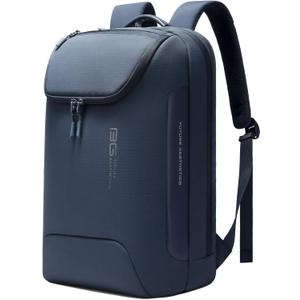 BANGE Ergonomic Anti-Theft Laptop Backpack for Men & Women, 15.6 Inch Business Travel Backpack, Waterproof Lightweight Durable Rucksack for Office, Outdoor, Large