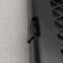 Olympiatools Pack-N-Roll Mesh Rolling Cart, 55 lb, Plastic, Black