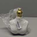 GemeShou Velvet necklace holder display stand, White jewelry necklace display for selling, necklace mannequin for jewelry, necklace bust jewelry display for Countertop【White-Low version】