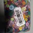 800 Pcs Assorted Sizes Resin Buttons,Round Craft Buttons for Sewing DIY Crafts,Children's Manual Button Painting, 0.6 Cm to 3 Cm