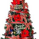 Artificial Christmas Tree Set Innovative Exquisite Easy Assembly 5.9ft Christmas Tree Xmas Tree Decoration for Home Living Room Office