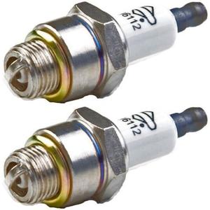 Briggs & Stratton 796112-2pk Spark Plug (2 Pack) Replaces J19LM, RJ19LM, 802592, 5095K by Briggs & Stratton