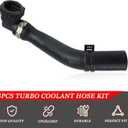 13Pcs Turbo Coolant Hose Kit Turbocharger Coolant Inlet & Return Hoses for Mini Cooper S R55 R56-R59 R60 R61 JCW Clubman 2011-2016, Replaces 11537600674 11539845352 11537565433 11537565432