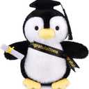 Graduation Penguin Plush, Cute Graduation Stuffed Animal with Cap, Diploma & Sash, Soft Penguin Plush Gift for Kids, Students, Graduation Celebration