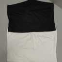 Tube Top for Women Strapless Slim Fit Crop Tops Y2K Going Out Bandeau Shirts Summer Outfits (Medium, 2 Pack Black,white)