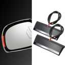 Motorcycle Turn Signal LED Side Mirror Lights Case for Honda GOLDWING GL1800 2001-2017