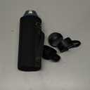 BUZIO 40 oz Water Bottle Insulated with Straw & 3 lid and Carrying Pouch, Leak Proof Anti-Slip Stainless Steel Water Flask Jug, Cold for 48 Hrs Double Vacuum Thermo Canteen, BPA-Free, Indigo Crush