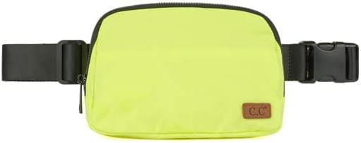 C.C Fanny Pack - Crossbody Bag for Women with Adjustable Strap - Neon Lime (BG-4253)