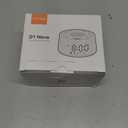 Dreamegg Sound Machine for Sleep - D1 Nova White Noise Sound Machine for Baby Adult with Alarm Clock, Soothing Sounds, Dimmable, White Noise Alarm Clocks for Bedrooms Heavy Sleepers Travel, Black