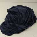 H.VERSAILTEX Velvet Stretch Recliner Couch Covers 4-Pieces Style Recliner Chair Covers Recliner Cover for Reclining Chair Slipcovers Feature Non Slip Form Fitted Thick Soft Washable, Navy