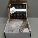 NearMoon Filtered Shower Head, High Pressure 8Square, 5 settings Handheld Rain Shower Filter Combo with Self-adhesive Holder/1.5M Hose -1 Replaceable Filter Cartridge (Chrome Finish)