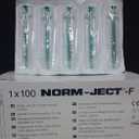 4010.200V0 1 Ml Plastic Syringe, Luer Slip, Pk100