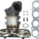 33363 28510-2E390 Front Catalytic Converter Compatible With 2011-2019 Hyundai Elantra 1.8L 2.0L, for 2014-2015 Kia Forte 1.8L,for 2017-2018 Kia Forte 2.0L