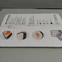 Titanium Cutting Boards for Kitchen, 2-in-1 Double Sided Food-Grade Pure Titanium&Wheat Straw PP, Non-Toxic, Non-Slip, Dishwasher Safe, Ideal for Meat, Vegetables, Fruit(Ti Silvery White, 16"L x 11"W)