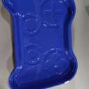 Tiangrid 24 Pcs Video Game Birthday Party Supplies, 10 x 6 Inch Video Game Plastic Food Serving Trays Large Gamepad Shaped Plates for Party Decorations