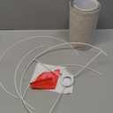 OUTON Beige Drum Lamp Shades for Floor Lamps, 13" Top x 13" Bottom x 10" High, Easy to Assemble, Replacement Linen Lampshades for Table Lamps & Bedside Lamps (1.65" Spider)