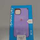 Speck iPhone 15 Plus & 14 Plus Case - Drop Protection, Scratch Resistant, Built for MagSafe iPhone Case with Soft Touch Coating - 6.7" iPhone, Dual Layer - Spring Purple/Energy Red CandyShell Pro