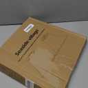 Scalloped Lamp Shades Set of 2, White Lamp Shade with Petal Edge Braid, 6.1"Top x 13"Bottom x 9.6"High, Bell Lamp Shades for Table Lamps Floor Lamps, Spider, Harp Holders Included, Easy Assembly