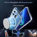 TOCOL Magnetic for iPhone 13 Pro Case Clear, Upgraded Full Camera Protection, Compatible with Magsafe, Drop Protection, Phone Cover for iPhone 13 Pro 6.1 inch (Clear)