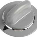 GE WE1M964 Timer Control Knob with Reinforced Metal Ring by Seentech- Exact for General Electric Dryer - Replaces: AP4980845 PS3487132 1811122 (Pack 1)