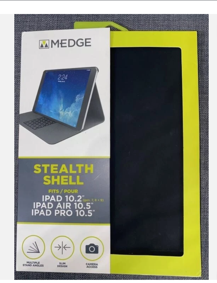 Medge Stealth Shell iPad Pro Fits iPad 10.2-iPad Air 10.5