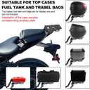 Xitomer Luggage Rack Compatible with Yamaha R7 2022 2023 2024 2025 2026 YZF R7 YZFR7 Rear Cargo Carrier Rear Rack