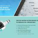 GE RPWFE Refrigerator Water Filter, Genuine Replacement Filter, Certified to Reduce Lead, Sulfur, and 50+ Other Impurities, Replace Every 6 Months for Best Results, Pack of 1