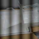 Leinuosen 6 Pcs Large Buffet Risers, 7 to 12 Inch Catering Dessert Table Risers Food Decorative Stands with hollow bottom for Catering Supplies, Party(White, Rectangle)