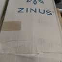 ZINUS 12 Inch King Green Tea Memory Foam Mattress [New Version], Fiberglass free, Medium Firm Feel, Zoned Pressure Relief, Certified Safe Foams & Fabric, Mattress in A Box (White)