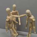 3 Pack Posable Art Figure Model, Flexible Wooden Drawing Mannequin for Artists, Sketching (13 in)