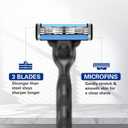 Mach 3 Razor Refills for Men, 16 Count Razor Blade Refills Compatible with Mach 3 razor blades refills