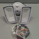 LEPOWER 3000LM Flood Light Outdoor, Switch Controlled LED Security Light, 28W Exterior Lights with 2 Adjustable Heads, IP65 Waterproof, 5500K Wall Mount Exterior LED Flood Light for Garage, Yard White