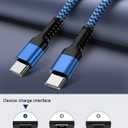 iPhone 15/16/17 Fast Charger Cable 10ft, Extra Long Braided Type C to C Power Cord Fast Charging for Apple iPhone 17/17e/16 Pro Max/16e/15/15Pro Max/15, iPad Pro Air Mini, Galaxy S26/S25, Pixel 10Pro