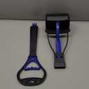 Non-Breakable Pooper Scooper for Large Medium & Small Dogs Heavy Duty, 28Long Handled Dog Poop Scooper for Grass,Durable Dog Poop Pick Up Tool, Poop Grabber (Blue)