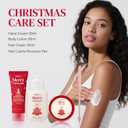 3 x Christmas Body Care Gift Set for Women - Fragrance Moisturizing Body Lotion, Hand Cream and Foot Cream, Repair & Nourishing Dry Skin, Rough Hands and Feet, Skin Care Birthday Gift for Her (1)