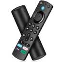 Replacement Remote Fit for Fire Smart TVs Stick/ TV Cube/ 4K Max/ 4K/ Stick Lite, Smart TV 3rd Gen and for All Insignia-Toshiba-Pioneer-Smart-TVs