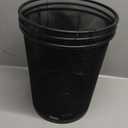 Mind Reader Mesh Trash Can, Set of 3, Waste Paper Basket, Round, Office, Metal Mesh, 11.5" L x 11.5" W x 13.75" H, Black