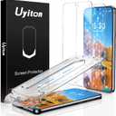 Uyiton UnBreak-Glass for Samsung Galaxy S23 Screen Protector, [Ultrasonic Fingerprint Support][Auto-Alignment Frame] Scratch-Resistant Bubble-Free S23 Screen Protector, 2 Pack