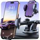 VICSEED [True Strongest Suction] [Rally Racing-Grade Stability] Phone Holders for Your Car 2025 Upgraded Car Phone Holder Mount Truck Stand Cradle for iPhone Samsung All Phones, Purple