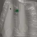 2 Pack GDSZJLJ Scandinavian Wall Ceramic Vase, White Hanging Wall Vase for Flowers, Minimalist Decor for Living Room, Bedroom & Bathroom (Large)