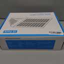 Fence Lights Solar Powered, 12-Pack Solar Fence Lights Up/Down Flexible Buttons, IP67 Waterproof for Outdoor, 100LM Bright, Auto Dusk to Dawn for Wall/Stairs/Yard/Railing/Deck/Pathway (White & RGB)